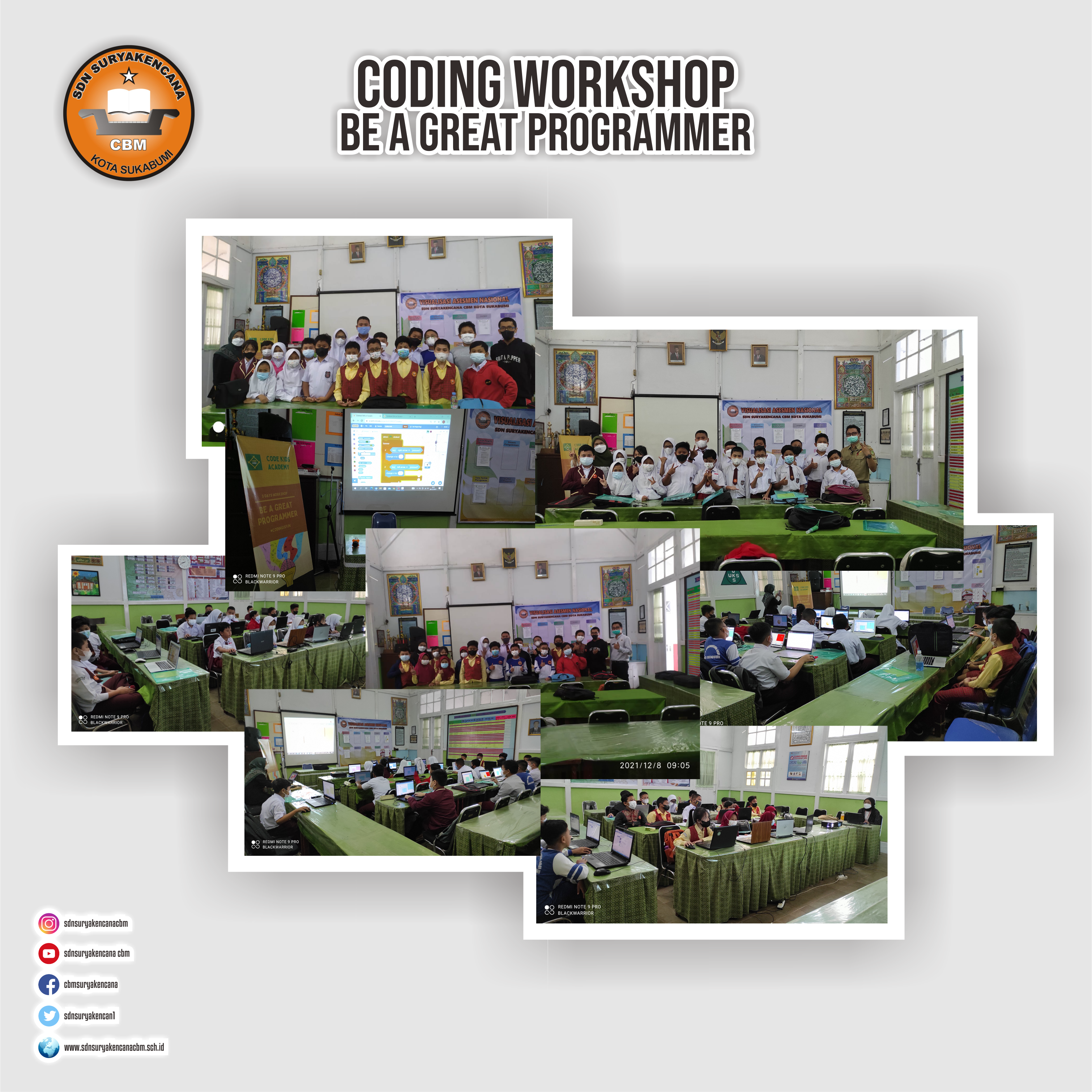 Coding Workshop 2021 suryakencana cbm kota sukabumi